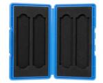 LogiLink Tárolódoboz 4x M. 2 NGFF/NVMe SSD-hez, ütésálló, kék (UA0417) (UA0417)