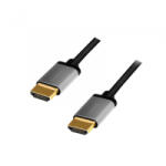 LogiLink HDMI kábel, A/M - A/M, 4K/60 Hz, alu, 2 m (CHA0101)