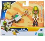 Hasbro Star Wars: Fiatal Jedik kalandjai - Kai Brightstar figuraszett fogattal 7, 5cm - Hasbro