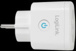 LogiLink Wi-Fi intelligens csatlakozóaljzat, egyirányú (CEE 7/7), Tuya kompatibilis (SH0101) - aqua