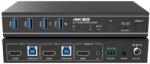 EVOCONNECT Switch KVM EvoConnect KSWB21H, 3 x HDMI, Black (HDCVT-HDC-KSWB21H)