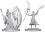 WizKids Model Dungeons & Dragons Nolzur's Marvelous Unpainted Miniatures - Elf Female Wizard (72623WK) Figurina