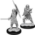 WizKids Model Dungeons & Dragons Nolzur's Marvelous Unpainted Miniatures - Human Fighter Male (90144WK) Figurina