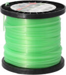 Dedra 80Z24902W Erősített négyszögletű damil, zöld 2, 4mmx90m (80Z24902W)