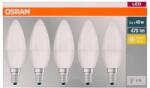 OSRAM KÉSZLET 5x LED izzó BASE B40 E14/4, 9W/230V 2700K - Osram 4058075184411 (P22659)