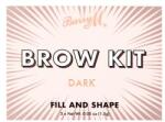 Barry M Brow Kit szemöldökformázó szett és paletta 4.5 g árnyék Dark