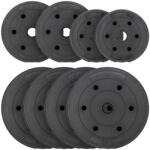 MAXXIVA Súlytárcsa készlet 27, 5 kg 8 db (ZFF38003_SL) Súlytárcsa