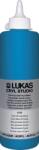 LUKAS Cryl Studio Plastic Bottle Akril festék Cyan Blue (Primary) 500 ml 1 db (747200500)