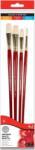 Daler-Rowney Simply Oil Brush Natural Filbert Ecsetkészlet 4 db (216940401)