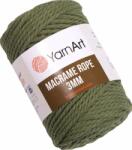 YARNART Macrame Rope 3 mm 63 m 787 Olive Green Zsinór (Macrame Rope 3 mm 787)
