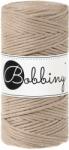 Bobbiny Macrame Cord 3 mm 100 m Sand Șnur (<![CDATA[MS-E038]]>)