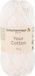 Schachenmayr Your Cotton 00001 White Kötőfonal (9807019-00001)