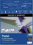 Daler-Rowney Murano Pastel Paper Vázlatfüzet 30 30, 5 x 22, 9 cm 160 g Cool Colours (438032209)