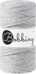 Bobbiny 3PLY Macramé Rope 3 mm 100 m Gri deschis Șnur (TS-E011)
