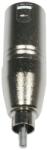 ADJ AC-A-XM3/RM XLR 3 pol M-RCA M Adaptor XLR-RCA (1613000011)