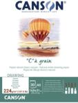 Canson Pad Càgrain Vázlatfüzet A5 224 g White (C400060620)