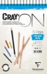 Clairefontaine Cray'On Wirebound Pad Vázlatfüzet 50 A4 120 g (975024C)