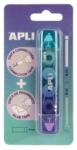 APLI Hibajavító- és ragasztóroller, 2in1, 5 mm x 4-3 m, APLI , vegyes színek (LCA20007) - jatekotthon