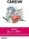 Canson Pad Graduate Manga Vázlatfüzet 30 A4 200 g (C31250P030)