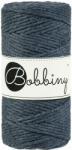 Bobbiny Macrame Cord 3 mm 100 m Charcoal Șnur (MS-E009)