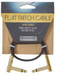 RockBoard Flat Patch Cable Gold 30 cm Oblic - Oblic Cablu patch (<![CDATA[RBO CAB PC F 30 GD]]>)