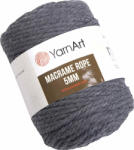 YARNART Macrame Rope 5 mm 85 m 758 Dark Grey Zsinór (Macrame Rope 5 mm 758)