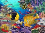 Royal & Langnickel Picturi pe numere Caribbean Coral Reef (PJL50) Carte de colorat