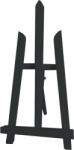 Leonarto ELARA Sevalet de pictura Black (9105011M-BLACK) Sevalet