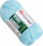 YARNART Jeans Bamboo 119 Baby Blue Kötőfonal (Jeans Bamboo 119)