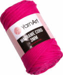 YARNART Macrame Cord 3 mm 85 m 771 Bright Pink Zsinór (Macrame Cord 3 mm 771)