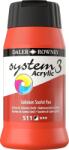 Daler-Rowney System3 Vopsea acrilică Cadmium Scarlet Hue 500 ml 1 buc (129500511)