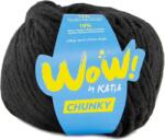 Katia Wow Chunky 53 Black Kötőfonal (WCH 53)