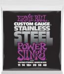 Ernie Ball 2245 Stainless Steel Power Slinky Corzi chitare electrice (P02245)