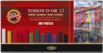 KOH-I-NOOR Toisor D'or Soft Pastels Set de pasteluri uscate 12 buc (8582012001KS)