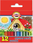 KOH-I-NOOR Krtko Coloured Pencils Gyerekeknek szánt ceruzakészlet 12 db (3622012026KSNV)