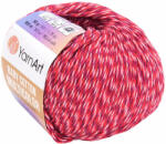 YARNART Baby Cotton Multicolor 5209 Bordeaux Red Kötőfonal (Baby Cotton Multicolor 5209)