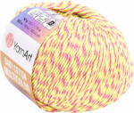YARNART Baby Cotton Multicolor 5215 Pink Green Kötőfonal (Baby Cotton Multicolor 5215)