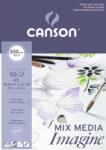 Canson Pad Imagine Vázlatfüzet 50 A5 200 g White (C200006009)