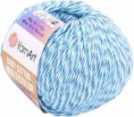 YARNART Baby Cotton Multicolor 5201 Blue White Kötőfonal (Baby Cotton Multicolor 5201)