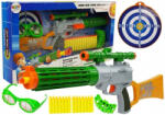 LeanToys Pistol pentru cartușe din spumă cu țintă - babymall - 87,78 RON