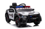 LeanToys Mașină electrică Dodge Black and White Police