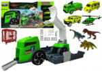 LeanToys Set transportor de dinozauri