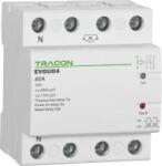 TRACON Aut. visszakapcsoló fesz. növekedési/csökkenési relé AC230V, 4P, 40AU>: 265V, U (EVOUO4)