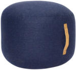 Hübsch Sötétkék gyapjú puff Hübsch Mochi 50 cm (700808)