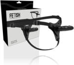 Fetish Submissive Harness Silicone Strap-On Black