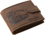 GreenDeed GreenDeed valódi bőr férfi pénztárca tűzoltó autó mintával TUZO1021/T barna
