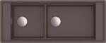 Elleci ELLECI- Mosogatótálca Mixology 590 1140x392 Keratek K87 Cocoa inox tartozékokkal (LKM59087FIXCI) - ellecimarkabolt