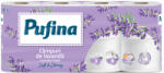Pufina Lavender Fields toalettpapír 100% cell 8 tek 140 lap 3 rétegű levendula illatával