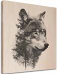  Varg - A skandináv vadon szelleme - fafestmény