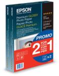 Epson prémium fényes fotópapír (10x15, 2x40 lap, 255g)